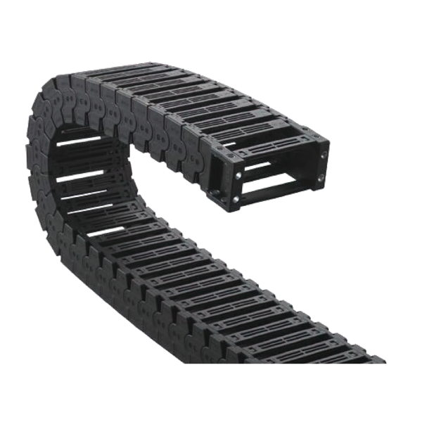 Cable-channel JY35Q.1.103W75 (35×103 mm, l: 1000 mm, r: 75 mm) - Hochwertige Kabelschleppketten und flexible Kühlmittelschläuche von JFLO für industrielle Maschinen und Automatisierung. Langlebig, effizient und für präzise Anwendungen in CNC-Maschinen und Produktionslinien entwickelt.