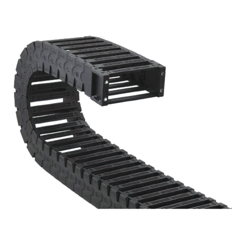 Cable-channel JY45Q.1.38W100 (45×38 mm, l: 1000 mm, r: 100 mm)