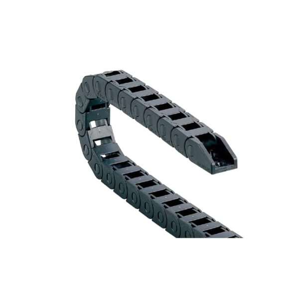 Cable-channel JN10Q.1.20B18 (10×20 mm, l: 1000 mm, r: 18 mm) - Hochwertige Kabelschleppketten und flexible Kühlmittelschläuche von JFLO für industrielle Maschinen und Automatisierung. Langlebig, effizient und für präzise Anwendungen in CNC-Maschinen und Produktionslinien entwickelt.