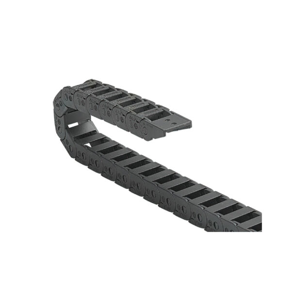 Cable-channel JN10Q.1.30W38 (10×30 mm, l: 1000 mm, r: 38 mm) - Hochwertige Kabelschleppketten und flexible Kühlmittelschläuche von JFLO für industrielle Maschinen und Automatisierung. Langlebig, effizient und für präzise Anwendungen in CNC-Maschinen und Produktionslinien entwickelt.