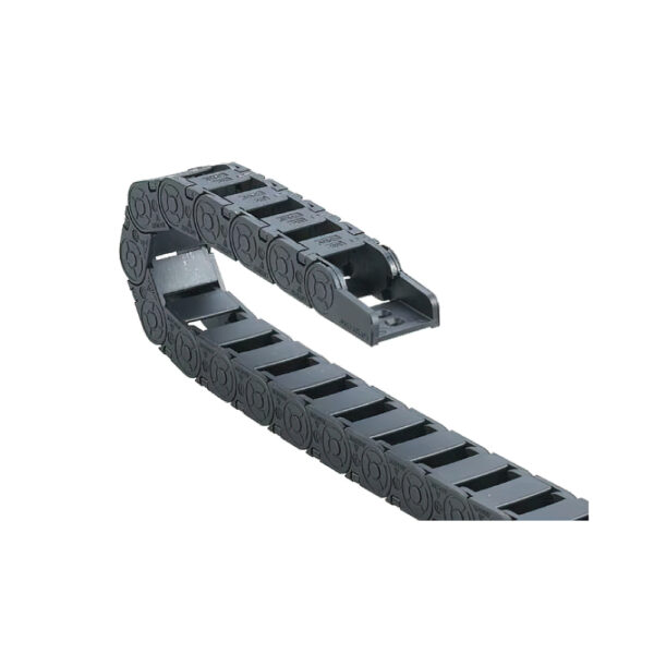 Cable-channel JN15Q.1.30W28 (15×30 mm, l: 1000 mm, r: 28 mm) - Hochwertige Kabelschleppketten und flexible Kühlmittelschläuche von JFLO für industrielle Maschinen und Automatisierung. Langlebig, effizient und für präzise Anwendungen in CNC-Maschinen und Produktionslinien entwickelt.