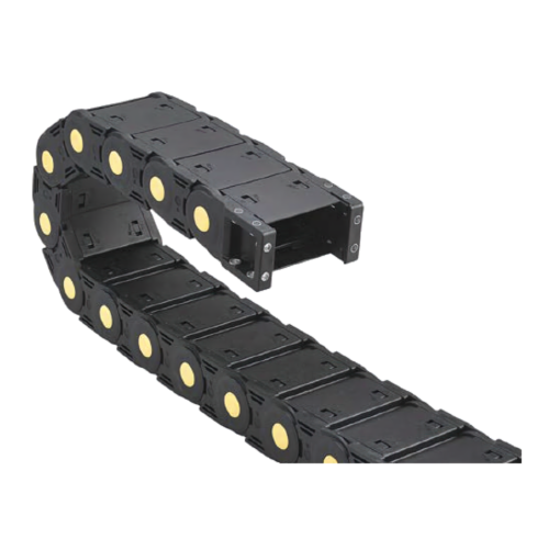 JEZ35F cable channel.2.75S100 (35×75 mm, l: 1000 mm, r: 100 mm)