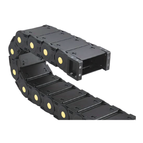 JEZ65F cable channel.2.50S150 (65×50 mm, l: 1000 mm, r: 150 mm)