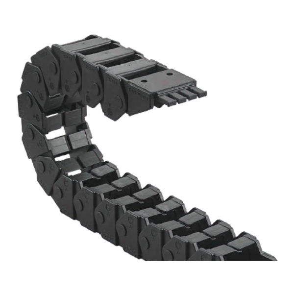 Cable-channel JE32Q.1.36F60 (30.5×36 mm, l: 1000 mm, r: 60 mm) - Hochwertige Kabelschleppketten und flexible Kühlmittelschläuche von JFLO für industrielle Maschinen und Automatisierung. Langlebig, effizient und für präzise Anwendungen in CNC-Maschinen und Produktionslinien entwickelt.
