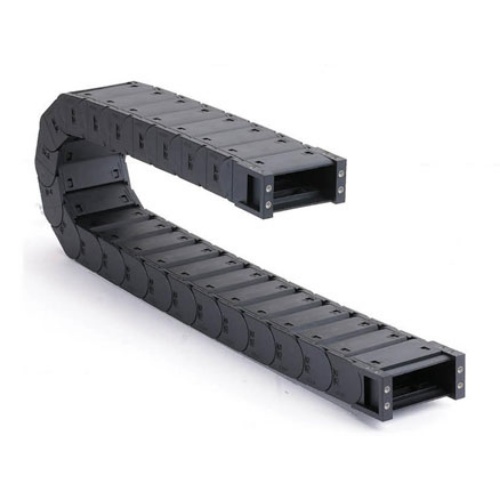 Cable-channel J45F.1.100S225 (45×100 mm, l: 1000 mm, r: 225 mm)